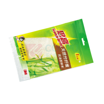 3M 思高天然竹纤维抗油型抹布 XY003836976 1片装