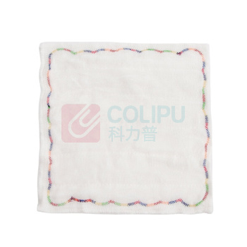 海亚森 HAIYASEN 彩虹棉纱抹洗碗布 30*30cm TK-1078 (白色) 3块/包