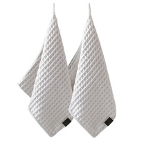 海亚森 HAIYASEN 玉米粒纹清洁抹布30*30cm 3块/包 抹布(计价单位:包) 米白色 M2011