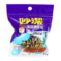 妙洁 MIAOJIE 金属钢丝球 C型 MHBC1 20g (银色) 1只/包 120包/箱