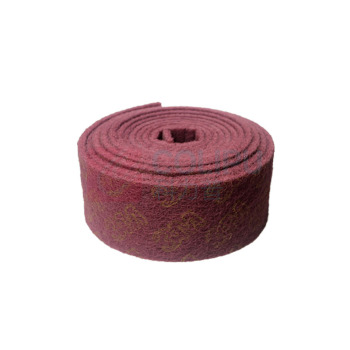 3M 百洁布 10cm*5m (红色)