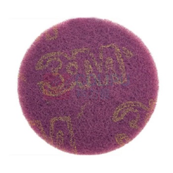 3M 植绒百洁布 7447 φ4mm (红色)