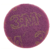 3M 植绒百洁布 7447 φ5mm (红色)