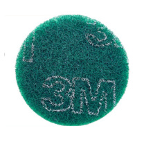 3M 植绒百洁布 8698 φ5mm (绿色)