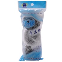 坚尔美 JEM 清洁球钢丝球 6867 3只/包 (银色) 20包/箱
