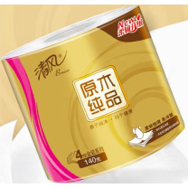 清风 清风原木金装4层140克卷纸 DT071 
