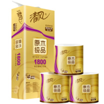 清风 清风原木金装4层180克卷纸 DT072 