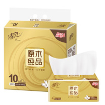 清风 清风3层原木经典系列120抽纸 DT070 