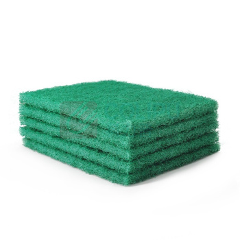 蓓尔蓝 百洁布 QJK-001 含沙百洁布-20片装 (绿色) 双面清洁海绵擦加厚拉丝布金刚砂洗碗清洁抹布