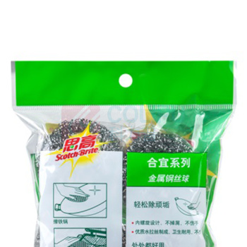 3M 思高 金属钢丝球 XY003832918 GMSB-6 (银色) 6只/包 48包/箱