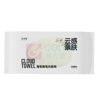 海亚森 HAIYASEN 抹布毛巾两用 34*72cm 100g TK-1027 ((浅灰)) 单条装 5A抗菌精梳超柔缎档