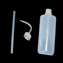 也特 长嘴弯嘴挤压滴水瓶喷瓶 500ml