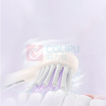 飞利浦 PHILIPS 电动牙刷S1 3种模式 全新柔韧SPA刷头 HX2411/01 Yummy刷 (紫色)