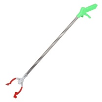 秉优 长柄环卫拾取物器垃圾钳子捡垃圾火钳保洁工具卫生夹 88cm*13cm