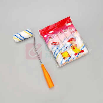 也特 大拇指滚筒刷 4寸 涤纶棉线 (黑色黄色随机)