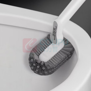 五月花 MAY FLOWER 马桶刷 WYH-2Q06 44*8cm 无死角家用壁挂洗厕所卫生间清洁神长柄翘头洁厕刷