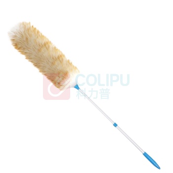 安赛瑞 伸缩羊毛掸子 710684 大号 羊毛+铝合金杆 全长约1米 毛长约35cm
