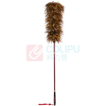 科力邦 Kelibang 鸡毛掸子 KB1120 长75cm 毛区45cm (深褐色) 可伸长至120cm