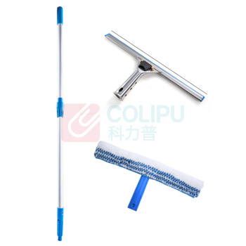 科力邦 Kelibang 玻璃擦套装 KB2003  保洁工具擦窗器加长伸缩杆刮水刮刀玻璃清洁涂水器洗玻璃刷 3.6米