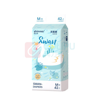 爽然 天鹅纸尿裤 M42片