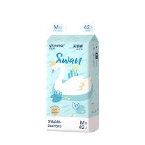 爽然 天鹅纸尿裤 M42片