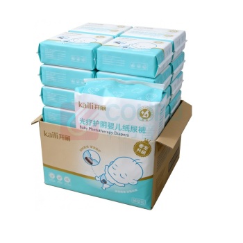 开丽 婴儿纸尿裤 360包/件 带眼罩30个 (白色)