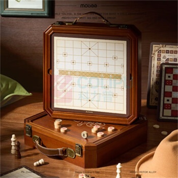 mobee 实木棋盘套装多功能12合1五子棋象棋 PN-G012