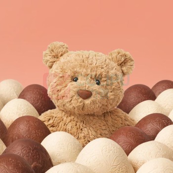 JELLYCAT 巴塞罗熊毛绒玩具 Medium 坐高约22cm