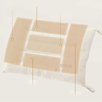 水星家纺 糯糯大豆儿童成长枕 545081 35cm*50cm*2cm 推荐0.5-2岁,偏远地区运费另算