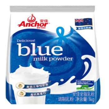 安佳 全脂高钙奶粉 1kg