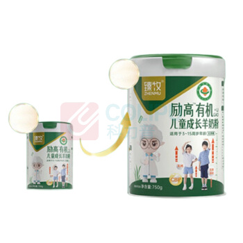 臻牧 励高有机羊奶粉 750g*2 750g*2