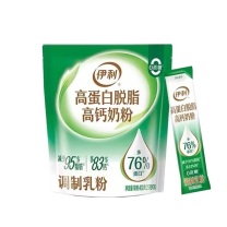 伊利 高蛋白脱脂高钙奶粉 400g