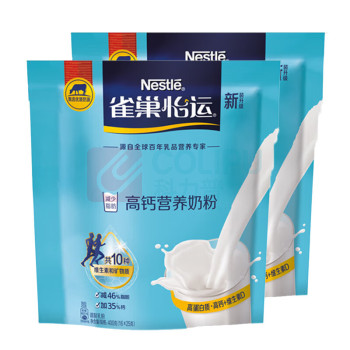 雀巢 Nestle 怡运全脂高钙奶粉 400克 