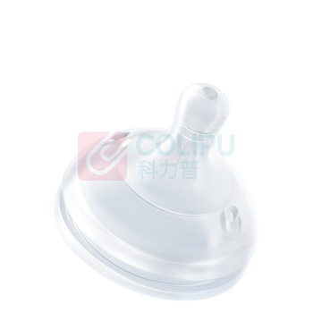 十月结晶 婴儿玻璃奶瓶 SH2372 240ml (粉色/白色) M奶嘴 颜色随机