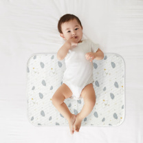 十月结晶 针织印花隔尿垫 云朵 50*70cm