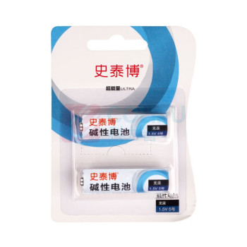 史泰博 干电池 5号 2节/卡 (蓝白色)