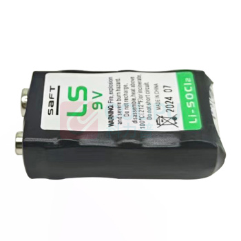 SAFT 帅福得 9V锂电池 一次性锂电池 LS 9V 1200mAh 报警器电池核电站电池定位器电池