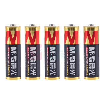 晨光 M&G 5号碱性电池 ARC92566 5粒/卡 2卡(10粒)/组