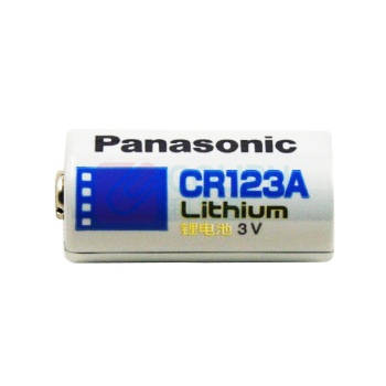 松下 Panasonic 锂电池 CR123A 3V 1节/卡 10卡/盒 10盒/箱