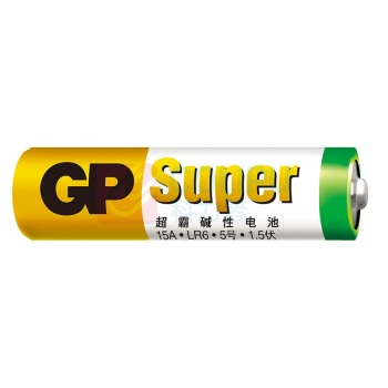 超霸 GP 5号碱性电池 LR6 1.5V 12节/卡 5卡/盒 40卡/箱