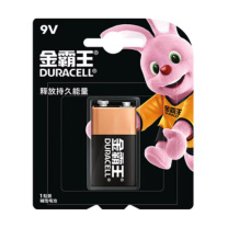 金霸王 碱性电池 9V 1粒/卡 12卡/盒 2盒/箱