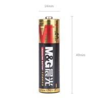 晨光 M&G 5号碱性电池 ARC92556 4粒/卡 2卡/组