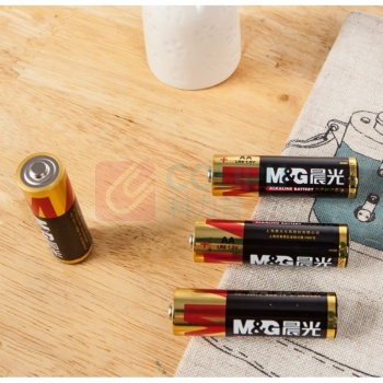 晨光 M&G 5号碱性电池 ARC92556 4粒/卡 2卡/组
