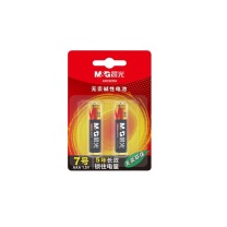 晨光 M&G 7号碱性电池 ARC92555 1.5V 2节/卡 30卡/盒 240卡/箱