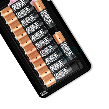 金霸王 5号碱性电池 LR6 1.5V 12节/卡 12卡/盒 2盒/箱