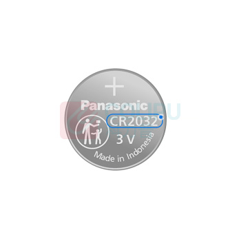 松下 Panasonic 纽扣电池 CR2032 3V 210mAh 5粒/卡 20卡/盒 6盒/箱