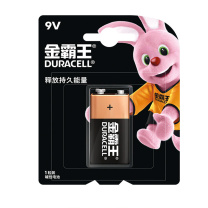 金霸王 碱性电池 9V 1粒/卡 12卡/盒 2盒/箱