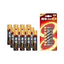 南孚 7号 碱性电池 LR03 1.5V 12节/卡 30卡/箱 聚能环4代与5代随机发货
