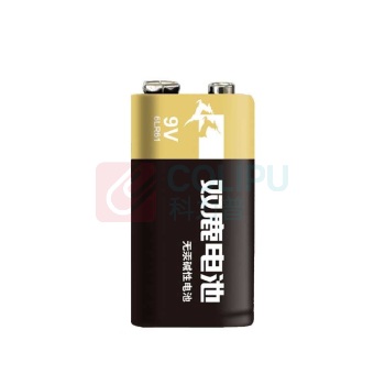 双鹿 碱性9V 电池 6LR61 1节/卡
