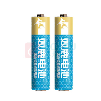双鹿 极能7号碱性电池 LR03 1.5V 2节/卡 20卡/盒 12盒/箱